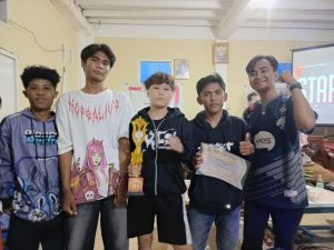 Juara dua turnamen E-sport PKBM Putra Kembar 